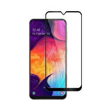 Samsung Galaxy A50 Tam Kaplayan Çerçeveli Kırılmaz Temperli Ekran Koruyucu Cam