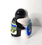 Seramik Sarılan Kumbara Para Kutusu Antalya Kemer Temalı Para Kutusu