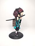 Demon Slayer Kimetsu No Yaiba Anime Tanjiro Kamado Action Figür 14 cm