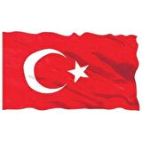 1 Adet 40* 60Türk Bayrağı Bez Okul Öğrenci Kırtasiye 10552 