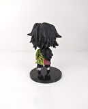 Demon Slayer Kimetsu No Yaiba Giyu Tomioka Anime Figür Biblo Oyuncak 11 cm