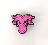 1 Adet Silikon Ahtapot Tekli Terlik Süsü Aksesuar