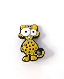 Aslan Figür Terlik Ayakkabı Süsü Silikon Fiğür Kız Erkek Aksesuar 1 Adet Hediye  