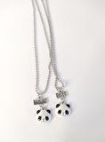 Kolye Best Friend Arkadaşlık Çift Panda Kolye Bijuteri Takı Aksesuar 