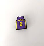 Terlik Ayakkabı Sandalet Tokası Kobe Bryant Forması 1 Adet Silikon Kız Erkek Aksesuar Hediye  