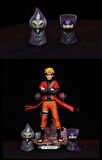 Anime Naruto Uzumaki Işıklı Eylem Karakter Figür Oyuncak Biblo 23 cm