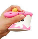 Anahtarlık Çanta Araba Cüzdan Süsü Squishy Pasta Külah Sukuşi Oyuncak Çocuk 