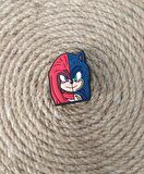 Terlik Süsü Silikon Terlik Sandalet Tokası Sonic Süsü Aksesuar Hediye