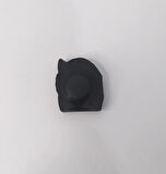 Terlik Ayakkabı Sandalet Tokası Silikon Pooh 1 Adet Tekli Terlik Süsü Aksesuar