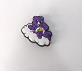 Terlik Ayakkabı Sandalet Tokası Silikon Ayıcık Terlik Süsü Aksesuar