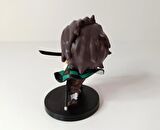 Anime Demon Slayer Tanjiro Kamado İblis Avcısı Mini Figür Eylem Karakter Figür Oyuncak Biblo 8 cm