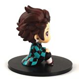 Anime Demon Slayer Tanjiro Kamado 7 cm Karakter Figür Oyuncak Biblo 