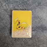 Cep Ayna Pokemeon Pikachua Makyaj Çanta Seyehat Taşınabilir Ayna Bebek Sulu Kozmetik Büyüteç Kompakt Katlanır     
