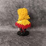 Anime Figür Demon Slayer Kyojuro Rengoku 9 cm Karakter Figür Oyuncak Biblo 