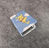 Cep Ayna Pokemeon Pikachua Makyaj Çanta Seyahat Taşınabilir Ayna Kozmetik Büyüteç Kompakt   