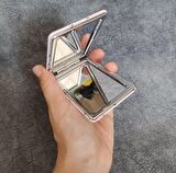 Cep Ayna Pokemeon Pikachua Makyaj Çanta Seyahat Taşınabilir Ayna Kozmetik Büyüteç Kompakt   