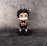 Anime Figür Demon Slayer Gyomei Himejima 7 cm Karakter Figür Oyuncak Biblo 15439