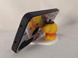Telefon Tutucu Sanrio Pompompurin Silikon Telefon Standı Karakter Figür Oyuncak