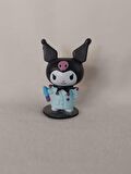Mini Figür Sanrio Kuromi Karakter Figür Oyuncak 15529