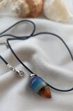 7 Çakra Çivi Doğal Taş Kolye Yoga Meditasyon Reiki Kadın Kız Erkek Gerdanlık