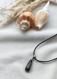 Kolye Gerdanlık Çakra Yoga Reiki Doğal Anyolit Taşı Kadın Hediye