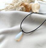 Kolye Gerdanlık Çakra Yoga Reiki Doğal Ay Taşı Kadın Takı Hediye 