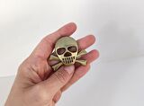 Kuru Kafa Metal Magnet Mıknatıslı Buzdolabı Süsü