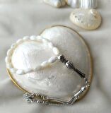 Tesbih Maskot Efe Tesbihi Sedef Doğal Taş Arpa Kesim Tespih  