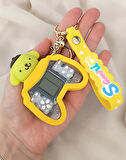 Anahtarlık Silikon Sanrio Pompompurin Mini Game Tetris Oyun Konsol Anahtarlık