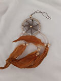 Düş Düşler Kapanı Araba Dikiz Ayna Süsü Dreamcatcher Duvar Süsleri Ev Mini Düş Kapanı 