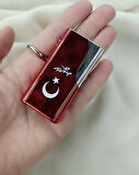 Çakmak Pürmüz Gazlı Doldurulabilir Ay Yıldız Çakmak   