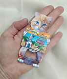 Magnet Açacak Gazoz Şişe Açacağı Mıknatıslı Buzdolabı Süsü  Kaplumbağa Kule       