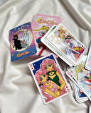 İskambil Kağıdı Anime Sailor Moon Poker Oyun Kartı 54 Adet İskambil Destesi   