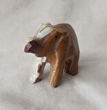 Fil Oniks Taşı Biblo Mermer Onix Ev Ofis Dekor Masa Süsü 