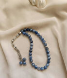 Tesbih 33 lü 08 mm Doğal Taş Kyanit AAA Kalite Tesbih 