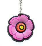 Hdmarketim Sevimli Kır Çiçekli Figürlü Anahtarlık 6020