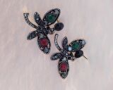 Hdmarketim Vintage Kelebek Hürrem Sultan Otantik Sallantılı Küpe