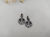 Hdmarketim Otantik Osmanlı Motifli Swarovski Taşlı Işıltılı Hürrem Sultan Modern Eskitme Küpe
