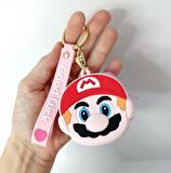 Anahtarlık Cüzdan Silikon Bozuk Para Cüzdan Süper Mario Çanta Araba Süsü Oyuncak 