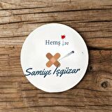 Hemşirelere Özel Mdf İkili Bardak Altlığı