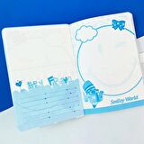 Panda Tasarımlı Kabartma Kapaklı Defter