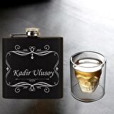 Kişiye Özel Cep Matarası ve Çift Çidarlı Kuru Kafa Bardak