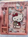 Sanrio Hello Kitty Defter- Kalem Bant Set-2