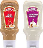 Heinz Mayonez 2'li Set (Sarımsaklı Mayonez 400 Gr + Acılı Mayonez 405 Gr)