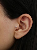 Altın Tektaş Tragus Küpe