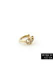 Altın Earcuff Küpe