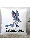 Bezdim yazılı yastik