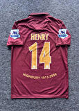 Henry 14 Arsenal Nostalji 2005/06 Sezon Yakalı Forması