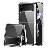 Dux Ducis Crystal Clin Series Z Flip3 5G Shockproof Şeffaf Silikon Kılıf-(5775)