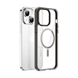 Dux Ducis Clin Mag Series 14 6.1 Uyumlu Manyetik Silikon Kılıf-(5775)